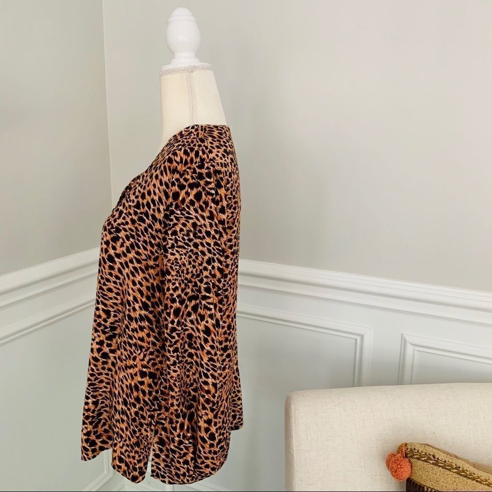 Vintage Leopard Print Button Up Size Medium - Picture 7 of 11
